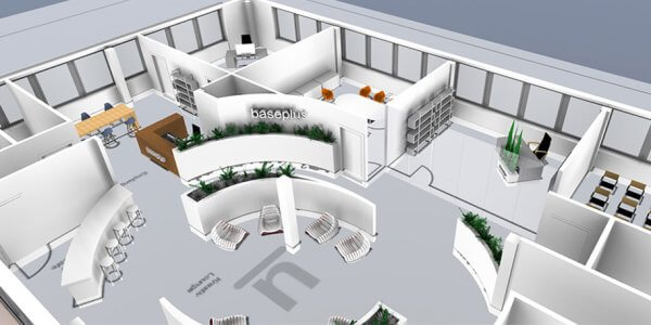 3D-Reise durch unsere neuen Agentur-Räume | baseplus®